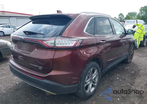 2016 Ford Edge Titanium из США, поврежденный, VIN 2FMPK4K89GBB23318
